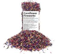 Mesmerizing Cornflower Fireworks Petals - Pétalos De Aciano Mixtos Para Latte Casero, Mezclas De Té, Sales De Baño, Regalos, Manualidades