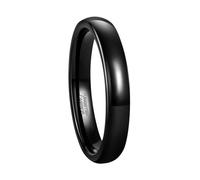 Mesnt Alianzas de boda para hombres y mujeres, anillo de boda de tungsteno liso para hombres y mujeres, 2 mm, 4 mm, 6 mm, 8 mm, Metal, Sin piedra preciosa