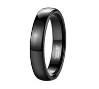 Mesnt - Anillo de boda para hombres y mujeres, de tungsteno de 2 mm, 6 mm, 8 mm, pulido, ajuste cómodo, para hombres y mujeres, Metal, Sin piedras preciosas