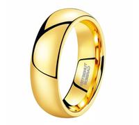 Mesnt Anillo de boda para hombres y mujeres, tungsteno de 2 mm, 4 mm, 6 mm, 8 mm, ajuste cómodo, anillo de boda para hombres y mujeres, Metal, Sin piedra preciosa