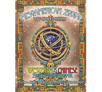 Mesoamerican Zodiac Left-Handed Edition: Western & Chinese Zodiac Coloring Book 40+ Highly Detailed Astrology Illustrations (Zodiac Symbols Coloring Book Series)