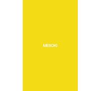 MESOKI Notebook, Solid Collection, Chroma, Glossy Yellow, Line, 80 Pages, Soft Cover (5 x 8.25)