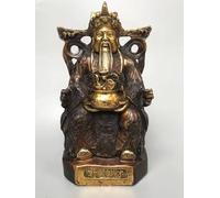 MESOVFCA Figura de Buda de Cobre Puro, Dios de la Riqueza, Feng Shui Chino, Estatua de Bronce, decoración para el hogar y la Oficina, de Lucky Household.