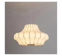 MESOVFCA Lámpara Colgante de Seda de Estilo japonés para Sala de Estar, Comedor, Dormitorio, decoración Personalizada para el hogar, luz Colgante de Interior, Luces Colgantes