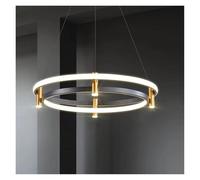 MESOVFCA Lámparas Colgantes LED Circulares nórdicas para Restaurante, Sala de Estar, Comedor, Cocina, decoración del hogar, Accesorios de iluminación para Dormitorio.