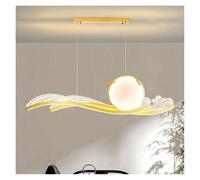 MESOVFCA Lámparas Colgantes LED Modernas para decoración del hogar, lámparas Colgantes para Sala de Estar, lámparas Colgantes para Comedor, iluminación Interior, lámpara Colgante Grande.