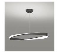 MESOVFCA Lámparas Colgantes LED Modernas para Mesa de Comedor, Sala de Estar, Cocina, Loft, Oficina, Tienda, lámpara de araña Colgante Negra, iluminación Interior, para Dormitorio