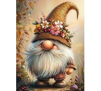 Mesribandy Kit de Pintura de Diamantes 5D Anano DIY Diamantes de Imitación Arte de Cristal Pintura por Números Niños Decoración de Pared en Casa 40x50 cm