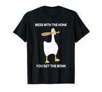 Mess with The Honk You Get The Bonk Meme Gamer Camiseta