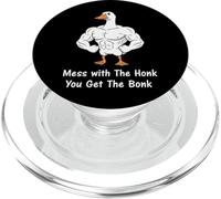 Mess with The Honk You Get The Bonk PopSockets PopGrip para MagSafe