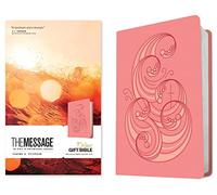 Message Deluxe Gift Bible, Pink and Gold Waves: Pink & Gold Waves, Leather-Look: the Bible in Contemporary Language