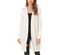 MessBebe Cardigan Mujer Largos Camisa Chica Rebeca Largo Sexy Chaqueta de Punto Delgada para Mujer Fiesta Casual Citas Primavera Verano Otoño