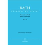 Messe in h-Moll BWV 232: Klavierauszug nach dem Urtext der Neuen Bach-Ausgabe - Revidierte Edition - 9790006539413