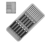 Messer-Schubladen-Organizer - PP In Der Schubladen-Aufbewahrungsbox | Schubladn, Messerblock, Besteck-Organizer, Tabletthalter | Platzsparende Aufbewahrung Von Küchenutensilien Für Messer, Gabel, Löf