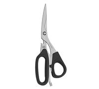 Messermeister 21,6 cm Take-Apart Tijeras de Utilidad, Acero, Negro, 8,5"/20 cm