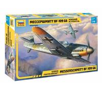 Messerschmitt Bf-109 G6 Plástico Kit 1:48 Modelo Zvezda