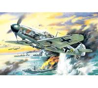 Messerschmitt Bf 109f-4/B, WWII German Combatiente-Bombardero 1:48 Plástico