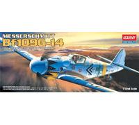 Messerschmitt Bf-109g14 1:72 Plástico Modelo Kit Academy