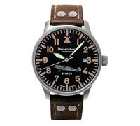 Messerschmitt BF109E-3-A - Reloj piloto automático para hombre, color marrón y negro