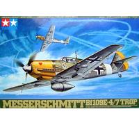 Messerschmitt Bf109E-4/7 Trop 1:48 Kit De Modelo De Plástico TAMIYA