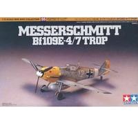 Messerschmitt Bf109E-4/7 Trop Fighter 1:72 Kit De Modelo De Plástico TAMIYA