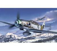Messerschmitt Bf109G-6 (Fácil Click Sistema) Modelo Set 1:48 Plástico Modelo Kit
