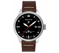 Messerschmitt Reloj de pulsera para hombre ME262 marrón/negro ME-262-47