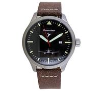 Messerschmitt Reloj de pulsera para hombre ME262 marrón/negro ME-262-47