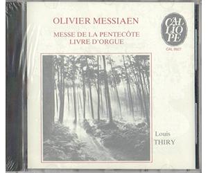 Messiaen Olivier - Messe De La Pentecote, Livre D'orgu