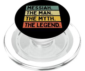 Messiah The Man The Myth The Legend - Cita Personalizada Divertida PopSockets PopGrip para MagSafe