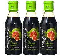 Messino Crema Balsámica de Higos, Pack 3 x 250 ml (750 ml) - Salsa Balsámica Natural sin Azúcares Añadidos, Artesanal, para Ensaladas, Marinadas y Cócteles