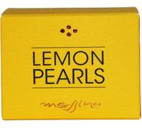 Messino Perlas de Limón 50 ml - Esferas de Jugo de Limón Concentrado Natural - Sin Azúcar Añadido, Veganas - Ideal para Ensaladas, Carnes, Pastas, Postres y Verduras