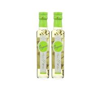 Messino Vinagre Blanco con Orégano 2 x 250 ml (500 ml) - Vinagre de Vino Blanco Aromatizado con Orégano Griego - Sin Azúcar Añadido, Vegano - Ideal para Ensaladas y Cocina Gourmet