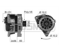 Messmer Alternador Generador 100A 14V Para Opel Zafira A 2.0 DTI 16V 2.5 V6