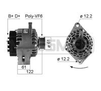 Messmer Alternador Generador 105A 14V Para Opel Zafira B 1.9 CDTi