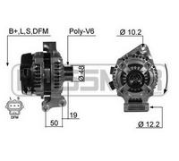 Messmer Alternador Generador 120A 14V Para Ford Focus II Turnier 1.6 1.4