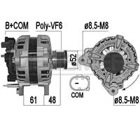 Messmer Alternador Generador 140A 14V Para VW Passat Variant 2.0 TDI 1.6