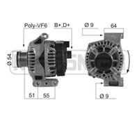 Messmer Alternador Generador 75A 14V Para Suzuki Wagon R+ 1.3 DDIS