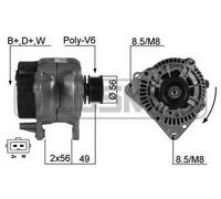 Messmer Alternador Generador 90A 14V Para VW Golf IV 1.4 16V 1.6 1.9 TDI 1.8
