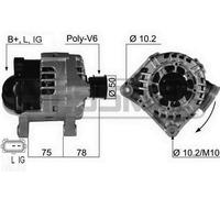 MESSMER Generador 120A 14V para BMW 5er 523i 520i 528i 525i 530i
