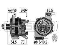 MESSMER Generador 90A 14V para Mazda 5 2.0 1.8 209358A