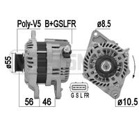 MESSMER Generador De Alternador 95A 14V Para Mitsubishi Lancer VIII Sportback