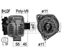 Messmer Generador De Luz 120A 14V Para Mercedes-Benz Clase C