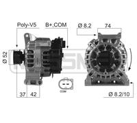 Messmer Generador De Luz 90A 14V Para Mercedes-Benz Clase A B 180