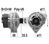 Messmer Generador De Luz 90A 14V Para Mercedes-Benz Vito Furgón 108 D