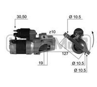 Messmer Starter 1.4 KW Para Audi A3 1.8 T VW Golf IV 2.8 V6 4Motion Sharan