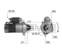 Messmer Starter 1.4 KW Para Lada Niva 1700 I 4x4 1600 1200-1600 1300 Spezial/L