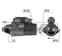 Messmer Starter 1.6 KW Para BMW X3 2.0d Xdrive20d 3er Touring 320d 318d 220443A