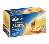 Meßmer Té país I Mango brasileño | 20 bolsitas de té | Sin gluten | Sin lactosa | Vegano