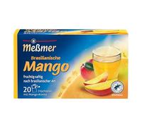 Meßmer Té país I Mango brasileño | 20 bolsitas de té | Sin gluten | Sin lactosa | Vegano